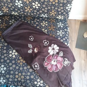 Embroidered skirt Brown Size See measurements